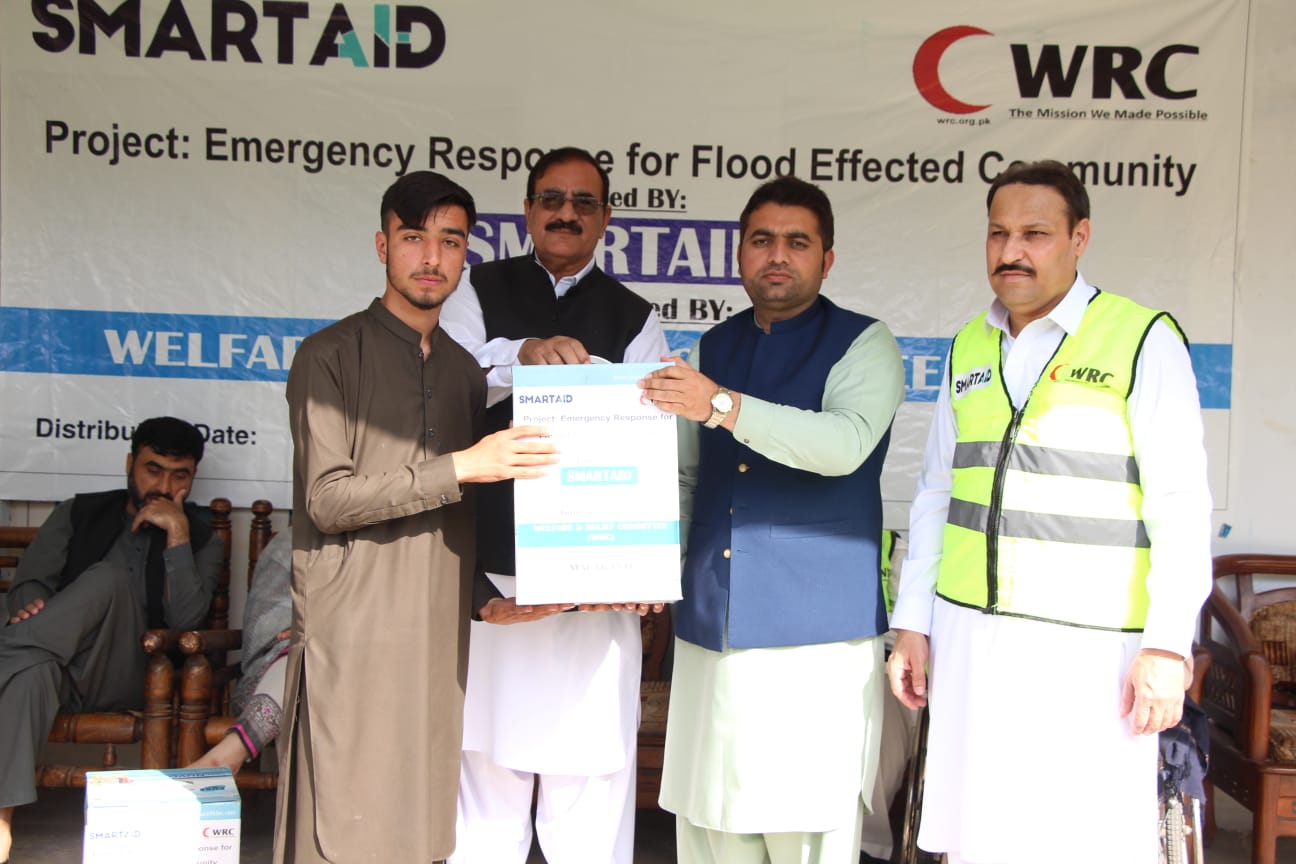 Distribution of essential logistics and training kits to participants